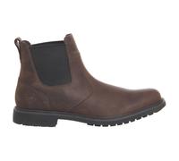Timberland Stormbucks Leather Textile Men's Ankle Boots - Dark Brown - Size:UK 7.5