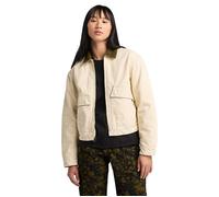 Timberland Strafford Quilted Washed Canvas Jacket Angora size M | Jackets Outlet | Women M