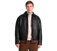 Timberland Stratham Leather Bomber Jacket