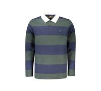 Timberland striped long-sleeve polo shirt - Green S
