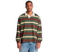 Timberland Striped Rugby Long Sleeve Polo