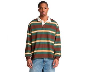 Timberland Striped Rugby Long Sleeve Polo