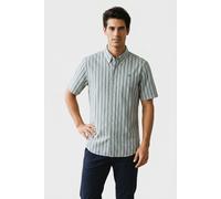 Timberland Striped Short Sleeve Shirt Green Bay Yd size L | Casual Shirts Outlet | Men | Green L