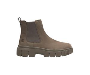 Timberland - Suede ankle boots - Greyfield Mid Chelsea Boot W Medium Brown Nubuck for Women in Recycled Polyester - Size 6,5 US Brown 6.5 US