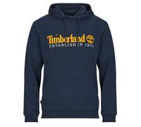 Timberland Sweatshirt Embroidered Logo Loopback Hoodie in Blue EU L