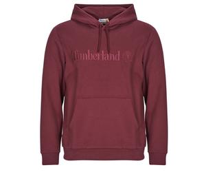 Timberland Sweatshirt Embroidery Tonal Hoodie in Red EU S