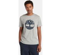 Timberland Men's Northwood TFO Tree Logo Short Sleeve Tee White T-Shirt, Blanco, XXL