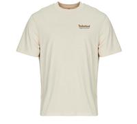 Timberland T shirt Rugged Active Gear Back Graphic Tee in Beige EU S