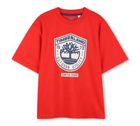 Timberland - Short-sleeved T-shirt - Red - Boy - 6 Years