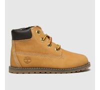 Timberland Tan Pokey Pine Zip Toddler Boots UK 9.5 (EU 27)