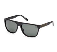Timberland TB00004 Polarized 01R Men's Sunglasses Black Size 60