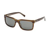Timberland TB00021 Polarized 93R Men's Sunglasses Green Size 57