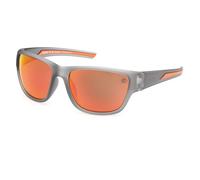 Timberland TB00023 20D Man Sunglasses Injected Grey Smoke Squared Polarized