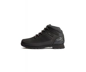 Timberland TB0A1QHR 015 Euro Sprint Waterproof Knit Fabric Hiker Boot - Black