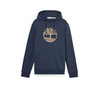 Front Camo Tree Logo Pullover Hoodie Navy L