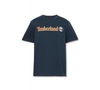 Timberland Kennebec River Linear Logo Short Sleeve T-shirt Blue XL Men
