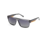 Timberland TB9342 20D Man Sunglasses Acetate Grey Smoke Squared Polarized