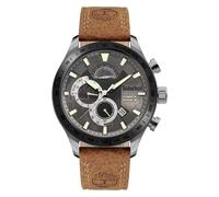 Timberland Men's Analogue Quartz Watch with Leather Strap TDWGF2100202