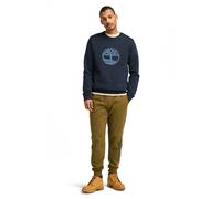 Timberland Tree Logo Crew Neck Sweatshirt Dark Sapphire size S | Sweaters Outlet | Men | Blue S