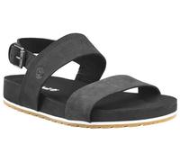 Timberland UK 4 Malibu Waves 2 Band Sandal Back Strap Black Brand New