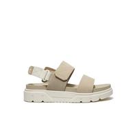 Timberland UK 5 Greyfield Backstrap Sandal Light Beige Suede TB0A2QJAER3 New