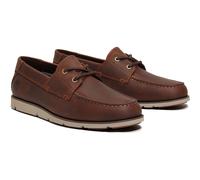 Timberland UK 6.5 Men's Grafton Bay Boat Shoe In Medium Brown Suede TB0A42X7EM4