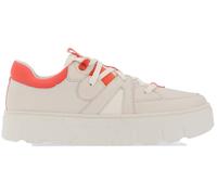 Timberland UK 6.5 Women's Laurel Court Low Lace Sneaker White Full Grain