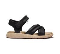 Timberland UK 6 Belmar Waves Backstrap Sandal Black Full Grain TB0A412YW02 New