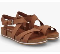 Timberland UK 7 Malibu Waves Backstrap Sandal Brown Brand New