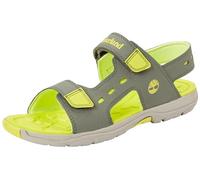Timberland Unisex Children's Moss Jump 2 Strap (Junior) Sandal, dunkelgrün, 5 UK