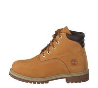 Timberland Unisex Children's Premium Fashion Boot, Wheat Nubuck, 26 EU