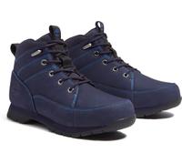Timberland EURO ROCK MID HOOK & LOOP BOOT DARK BLUE NUBUCK