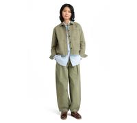 Timberland Utility Cotton Linen Shacket Medium Grey size XL | Overshirts Outlet | Women | White XL