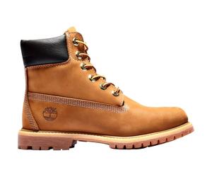 TIMBERLAND W Premium 6 Inch Lace Up Waterproof Boot - Women - Brown - size 3.5- model 2026 3.5