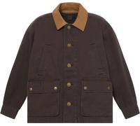 Timberland - Water-repellent cotton jacket - Field Coat Jacket Vintage Black for Men - Size M - Brown Brown M