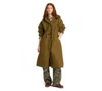 Timberland Water Repellent Long Mac Coat Olive size XS | Trench Coats Outlet | Women | Green XS
