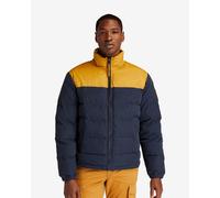 Timberland Welch Mountain Puffer Jacket Navy Blue Yellow - XXL