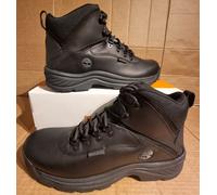 Timberland White Ledge Waterproof Boots UK11.5, Men's Black Hiking Leather Shoes