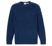 Timberland - Williams River Cable Crewneck Sweater - Jumper size L, blue