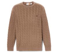 Timberland - Williams River Cable Crewneck Sweater - Jumper size M, brown