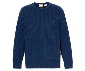 Timberland - Williams River Cable Crewneck Sweater - Jumper size XXL, blue