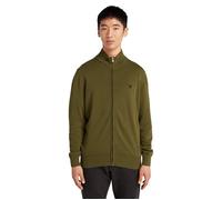 Timberland Williams River Cotton Yd Full Zip Sweater Dark Olive size XXL | Cardigans Outlet | Men | Green XXL