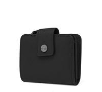 Timberland Women Leather RFID Small Indexer Wallet Billfold, Black, One Size