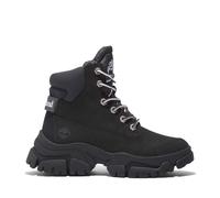 Timberland Womens Adley Way High Top Lace-Up Trainers in Black Leather - Size UK 4