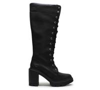 Timberland Womens Allington Heights Full Grain Leather Black Boots 7 UK