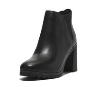 Timberland Women's Allington Mid Chelsea Boot, Black Full-grain, 8.5 Wide