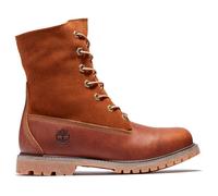 Timberland - Women's Authentic Mid Warm Lined Waterproof Boot - Winter boots size 9, red/brown