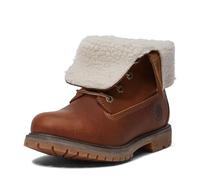 Timberland Women's Authentic Mid Warm Lined Waterproof Boots, Dark Brown, 7.5 UK