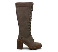 Timberland Womens Boots Allington Heights Knee High Zip-Up Lace-Up Nubuck
