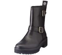 Timberland Women's Carnaby Cool Biker Ankle Boots, Jet Black, 38.5 EU